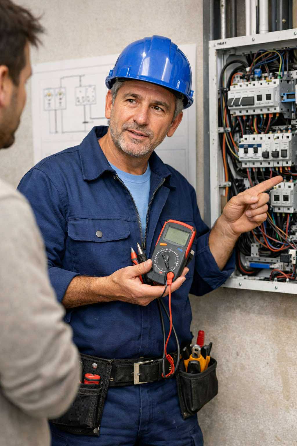 Conseils et maintenance des installations électriques