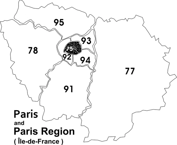 Carte Île-de-France